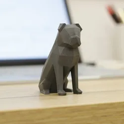 Low-poly Pug