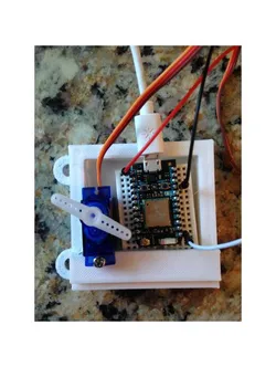 Mini breadboard and servo holder