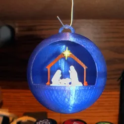 Nativity Christmas Ornament