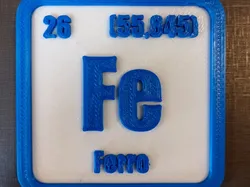 Periodic Table Element - Free 3D Print Model