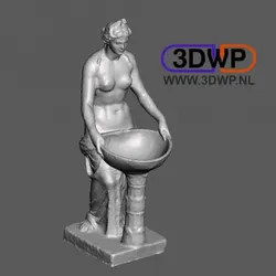 Roman Woman at Baths