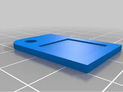 Simple Swatch Keychain with Insert