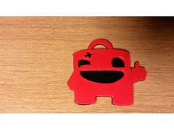 Super Meat Boy Keychain