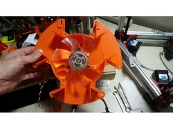 Aloha's MiltyKoss Stepper Duct (Fits Mini Kossel and similar size deltas)