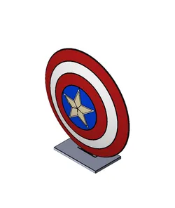 Captain America Shield Printable