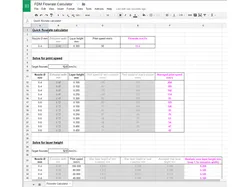Extrusion Flowrate Calculator