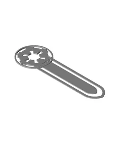 Imperial bookmark.stl
