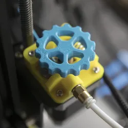 Manual Filament Feeder Extruder Gear Knob Mod for CR-10 and other Bowden 3D Printers