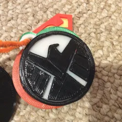 shield key chain