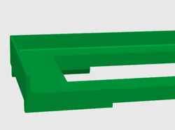 Bricklaying Template for Facing Bricks - Free 3D Print Model