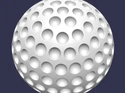 Golf Ball - Free 3D Print Model