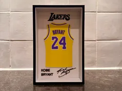 Kobe Bryant - LA Lakers - Jersey Frame - Free 3D Print Model