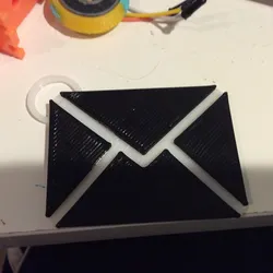 MAIL key chain