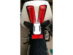 Motorcycle Tail Tidy Number Plate Holder