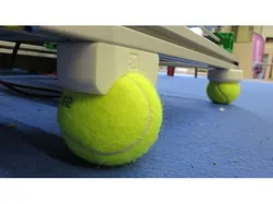 Tennis Ball vibration Dampener for 2020 extrusion profiles