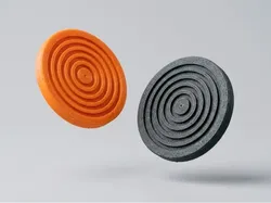 Textured Gravity Coin // Satisfying Haptic Fidget - Free 3D Print Model