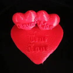 3D printed Valentine