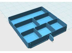 6 Compartment Drawer for Small items organizer by cruzher