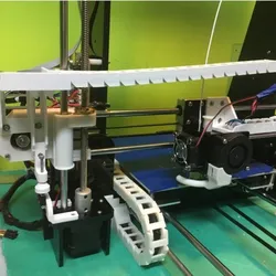 Anet a8 X-axis cable chain with z end-stop