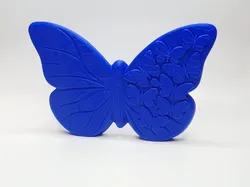 Butterfly with delicate wing patterns - Free 3D Print Model