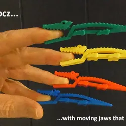 Crocz... Crocodile Clips / Clamps / Pegs with Moving Jaws