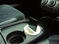 Cup holder adapter Mobile phone