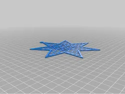 Customizable star with 2/3/4 TEXT FRAMES