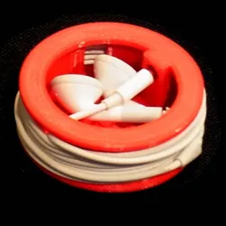 Earplug Cable Tidy- Protects Earplugs And Secures The Cable
