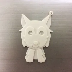 Husky Key chain
