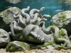 Medusa aquarium aquascape - Free 3D Print Model