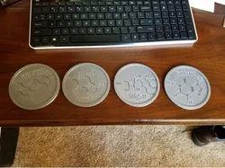 Molecular Coasters Remixed and Named