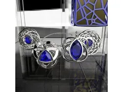 Oval Gem Enneper Pendant