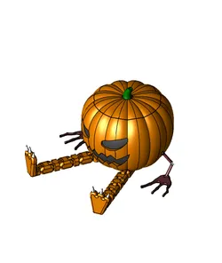 Pumpkin man