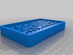 Sponge Holder with hex grid and drainage