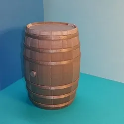 Tonneau - Puzzle - Barrel BORDEAUX - Option Tirelire - Piggy Bank