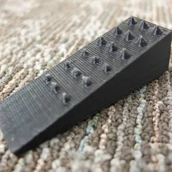 Doorstop for Indoor/Outdoor Carpet