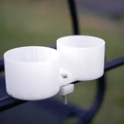 Double Cup Holder for a Porch Swing