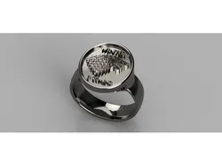 GoT-inspired sigil ring