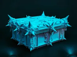 Gothic jewelry box - Free 3D Print Model