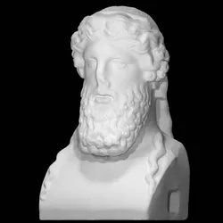 Herm of a bearded divinity