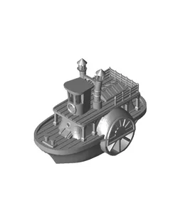 Slanted Roof Paddle Boat