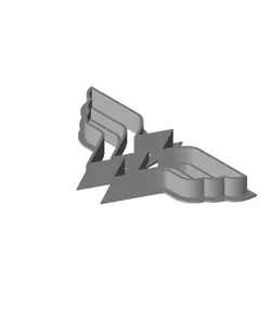 wonder woman cookie cutter w back