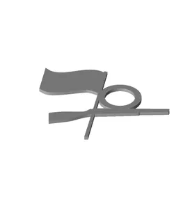 Color Guard keychain
