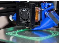 Configurable 40mm fan duct / mount for MK8 extruder