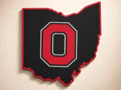 Ohio State Wall Hanger - Free 3D Print Model