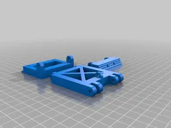 SCX10 Snow Plow mount