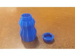 threaded container