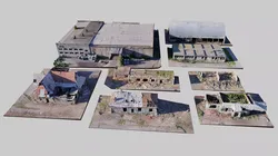 Abandoned-Soviet-Base-Kitbash 3D model