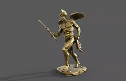 angel statue 3D model 3D model