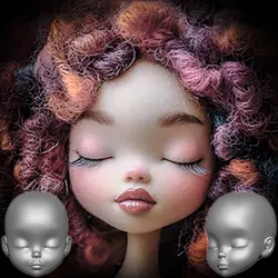 Angelina - Head, 3DHead, HeadArt, Headspace, CreativeHead, ArtisticHead, HeadModel, HeadDesign, 3DPrinting, Sculpture